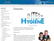 Tablet Screenshot of interhygiene.de